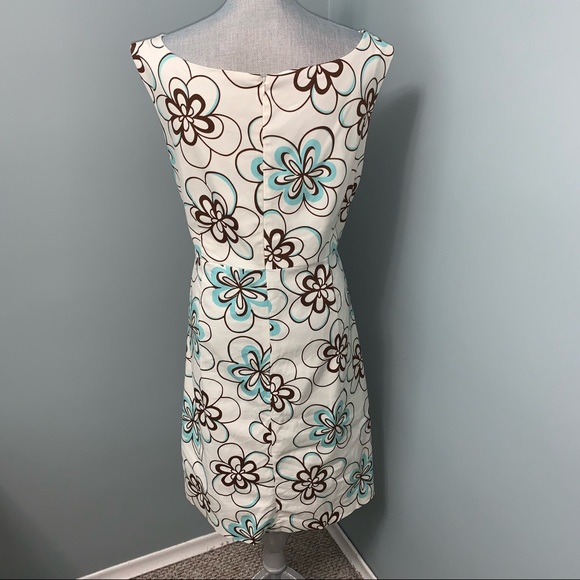 JESSICA HOWARD size 24W floral print cocktail dress sleeveless wedding guest - Picture 5 of 10